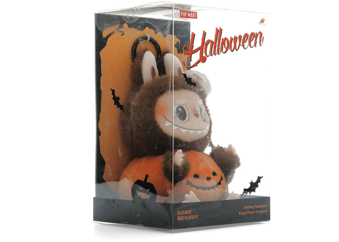 Pop Mart Labubu Happy Halloween Party Sitting Pumpkin Plush Pendant N-Hype StreetwearONSEO