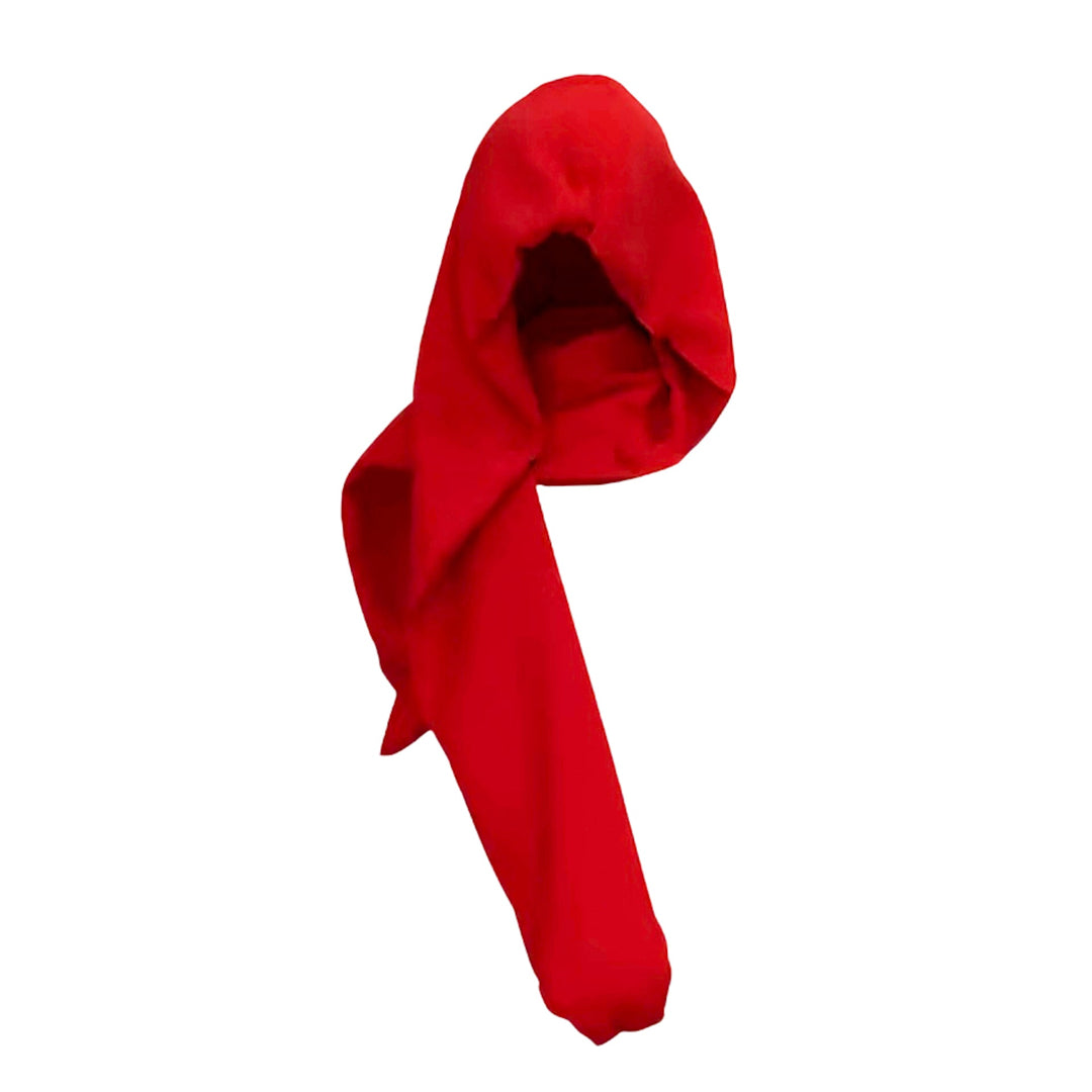 Rafał Lewandowski AW25 Hood Scarf Red męska chusta w kolorze czerwonym N-Hype.