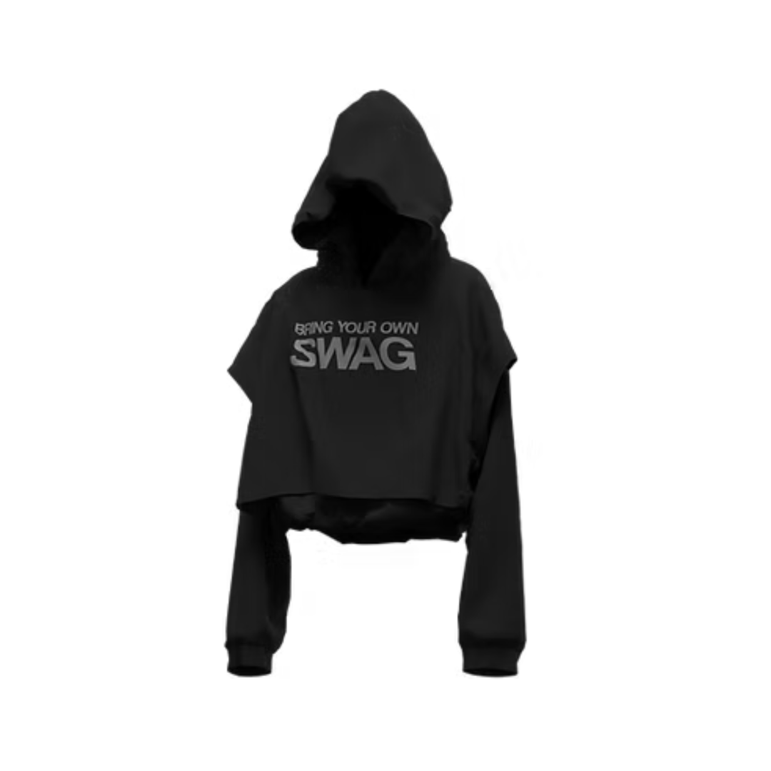 Rafał Lewandowski AW25 SWAG Hoodie Black marki N-Hype.