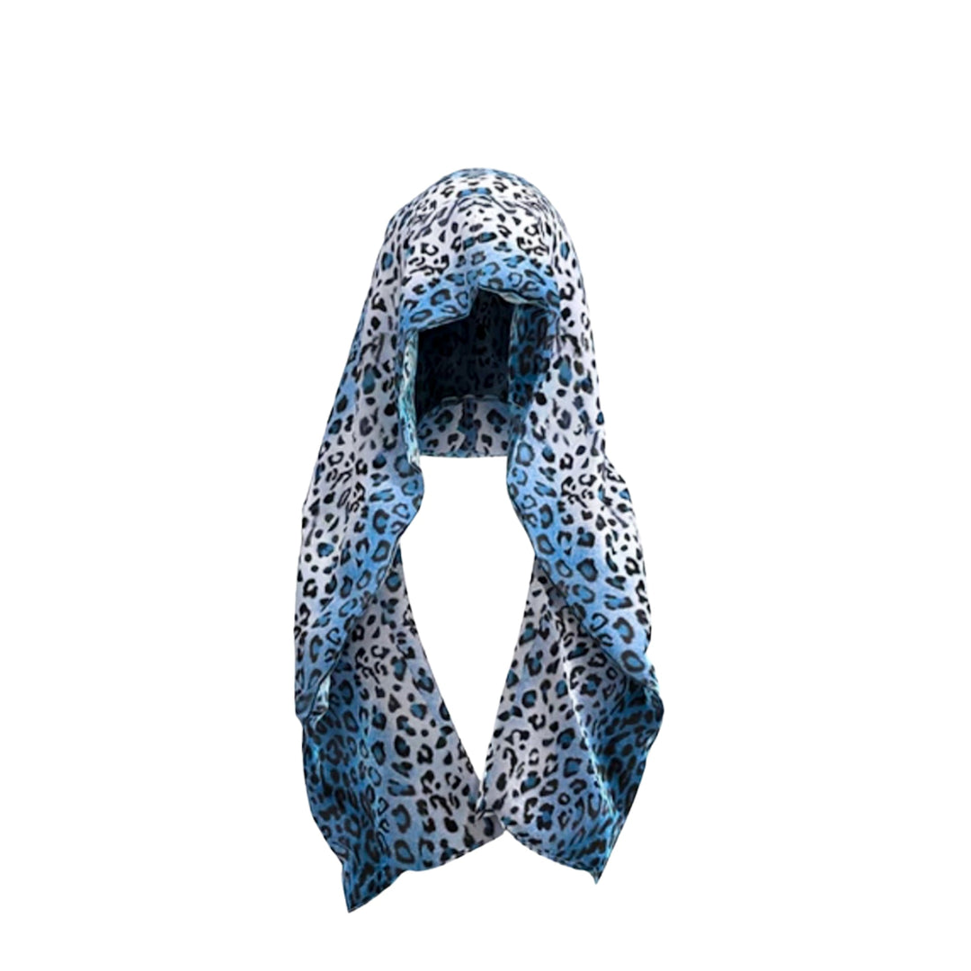 Rafał Lewandowski LEO Hood Scarf Blue - N-Hype
