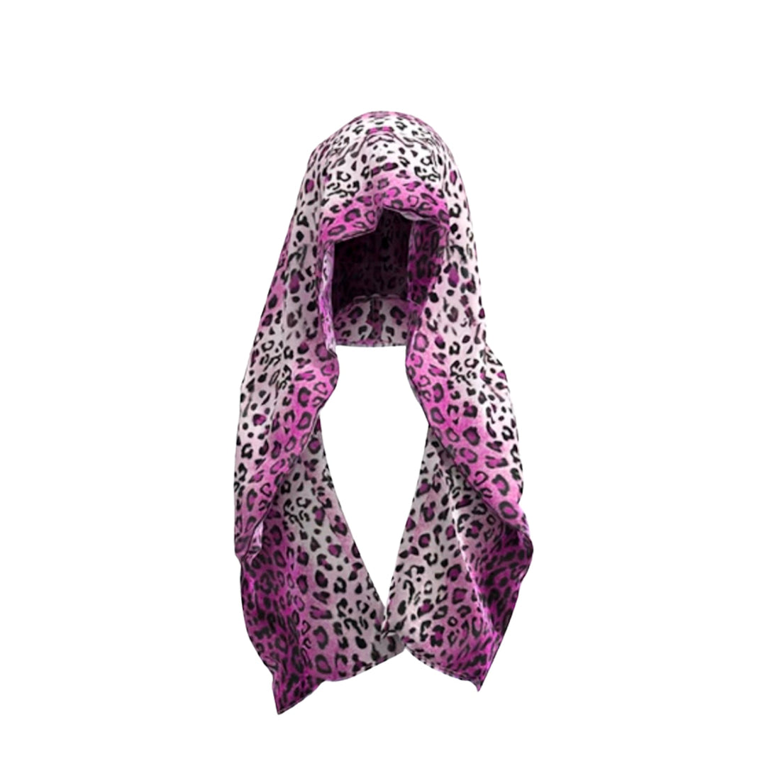 Rafał Lewandowski LEO Hood Scarf Pink - N-Hype