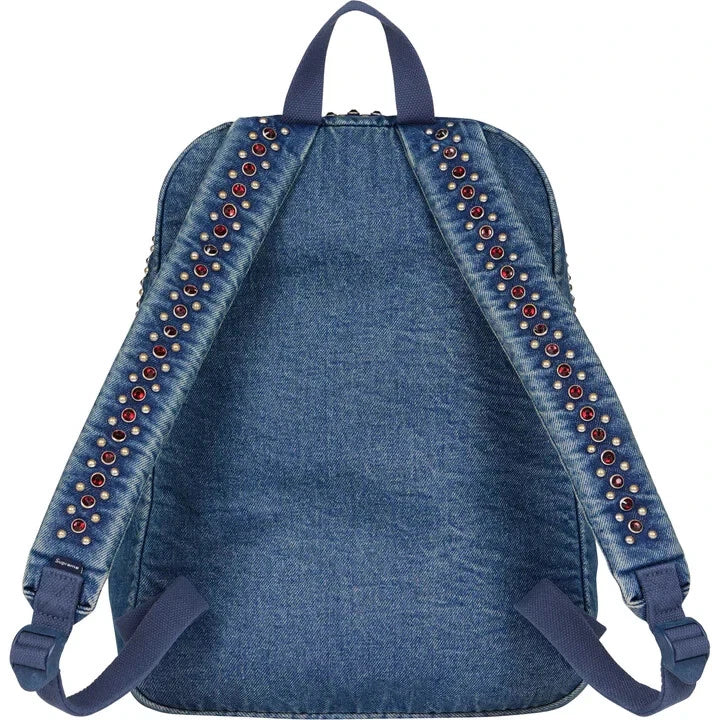 Supreme bb Simon Denim Backpack Washed Indigo