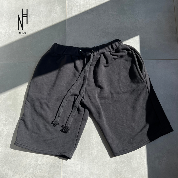 FVCKTHISBRAND OVERSIZE BLACK SHORTS