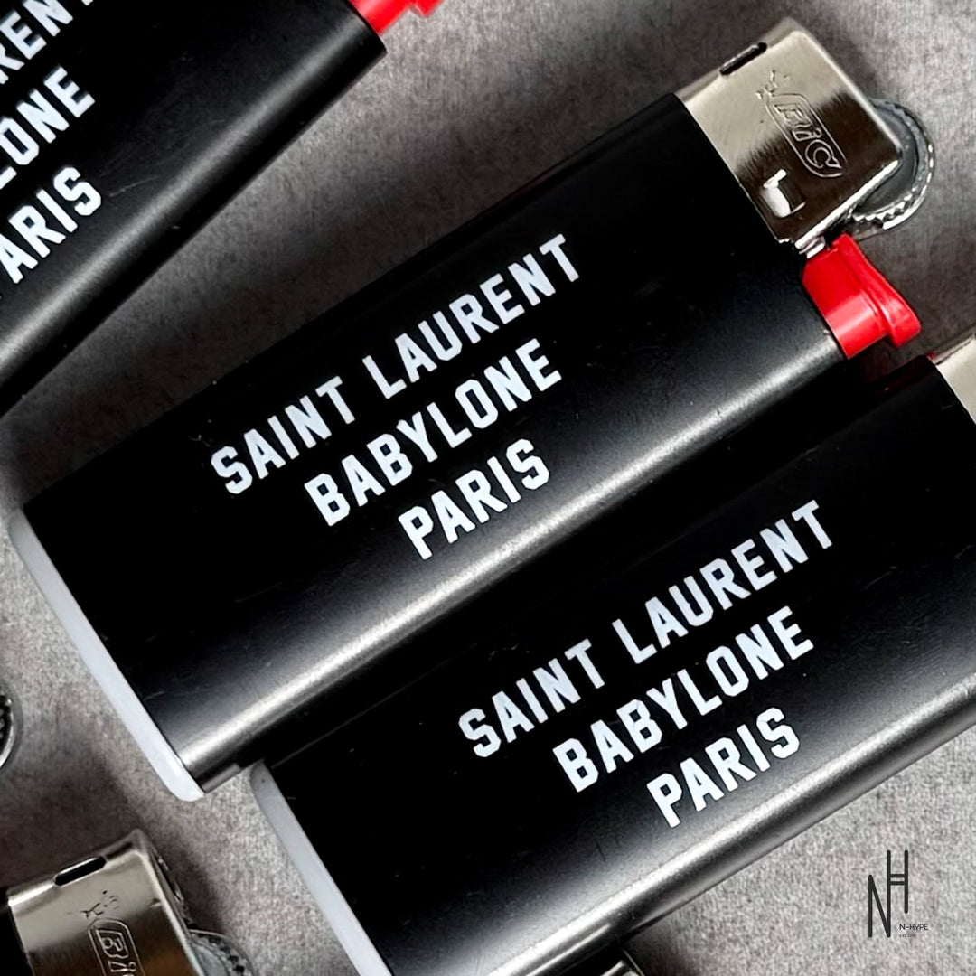 Saint Laurent Lighter Saint Babylone Paris zapalniczka czarna N-Hype.