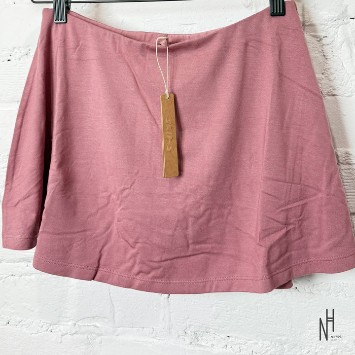 SKIMS Smooth Lounge Skort Redwood czerwony N-Hype