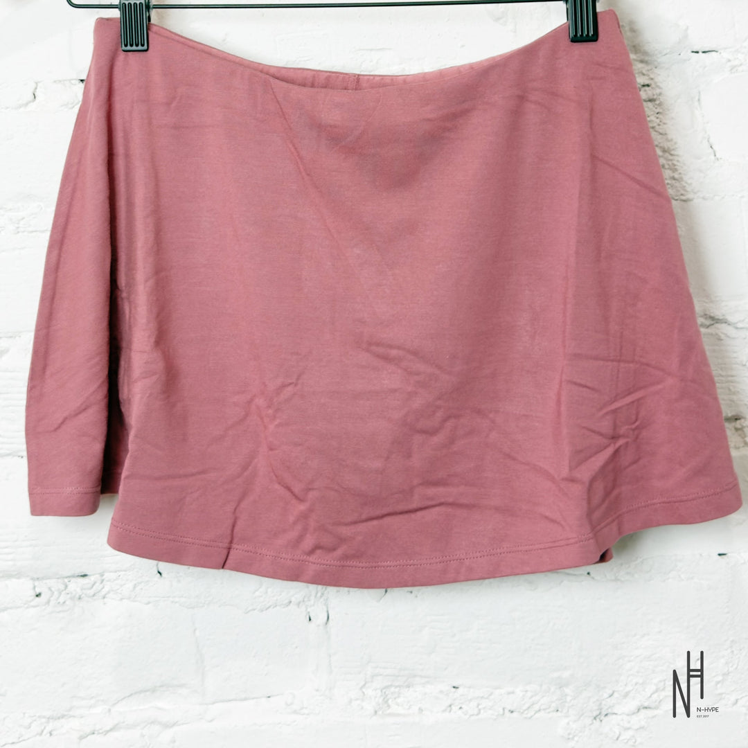 SKIMS Smooth Lounge Skort Redwood czerwony N-Hype