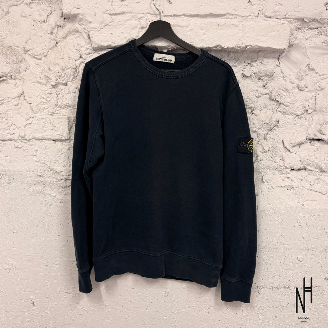 Stone Island Crewneck Navy (2018) - N-Hype