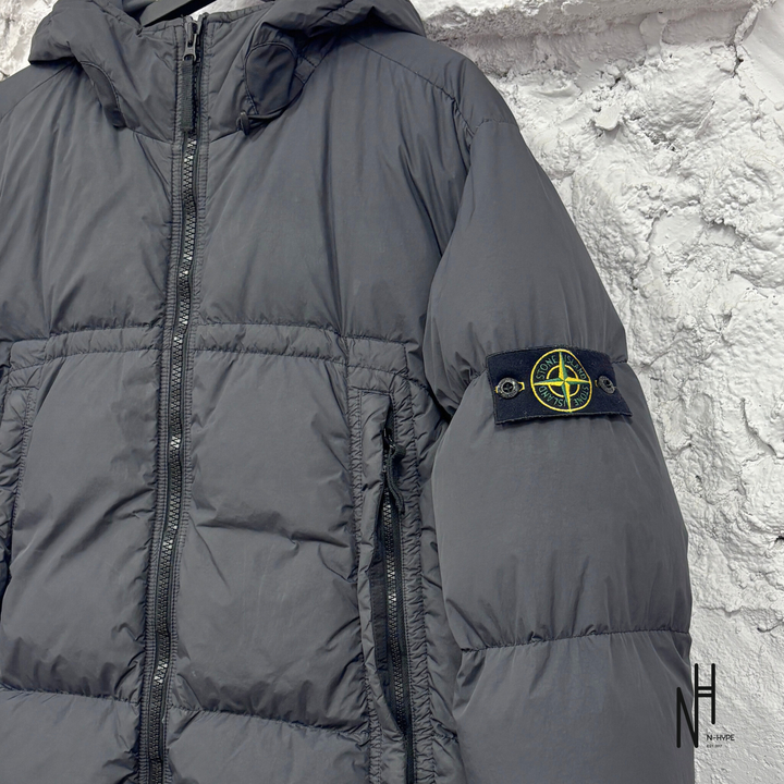 Stone Island Puffer Jacket Grey zimowa kurtka męska N-Hype.