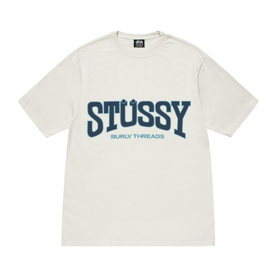 Stussy Burly Threads Pigment Dyed Tee koszulka beż N-Hype