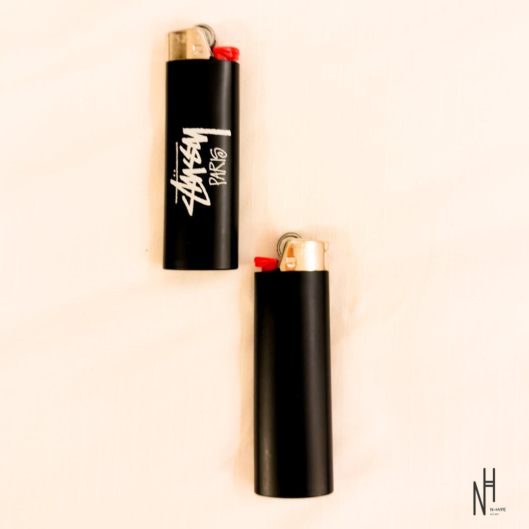 Stussy Paris Bic Lighter czarny zapalniczka N-Hype