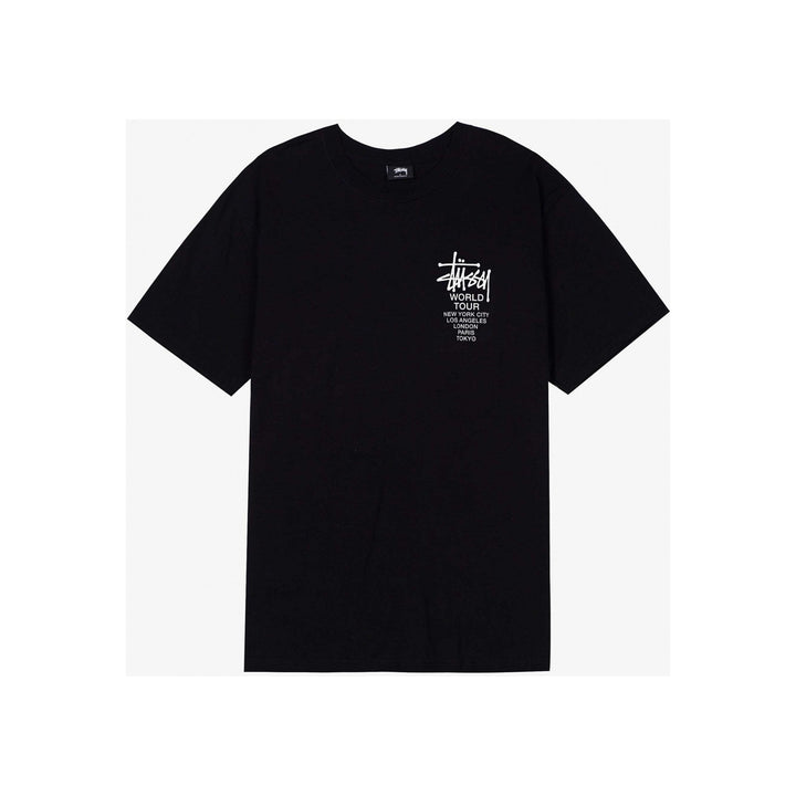 STUSSY SOLID WORLD TOUR LCB TEE BLACK koszulki N-Hype Łódź Polska