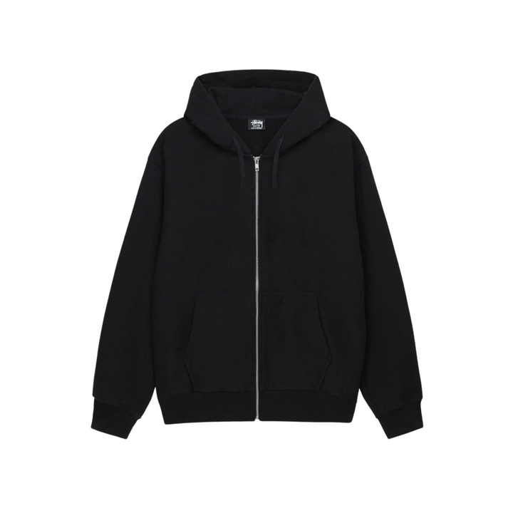 Stussy Beach Roots Zip Hoodie Black