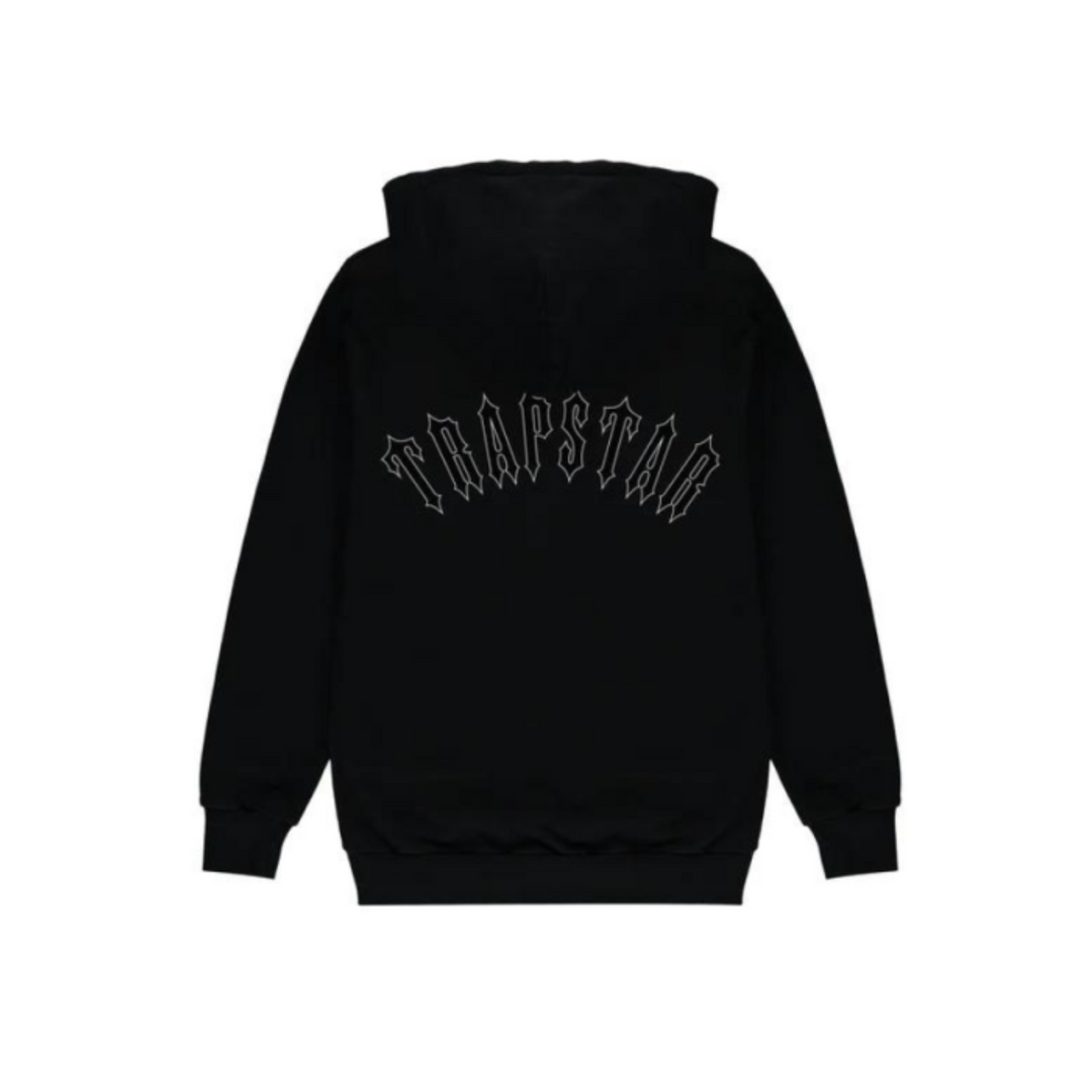 Trapstar Irongate Patch Hoodie czarna męska N-Hype streetwear