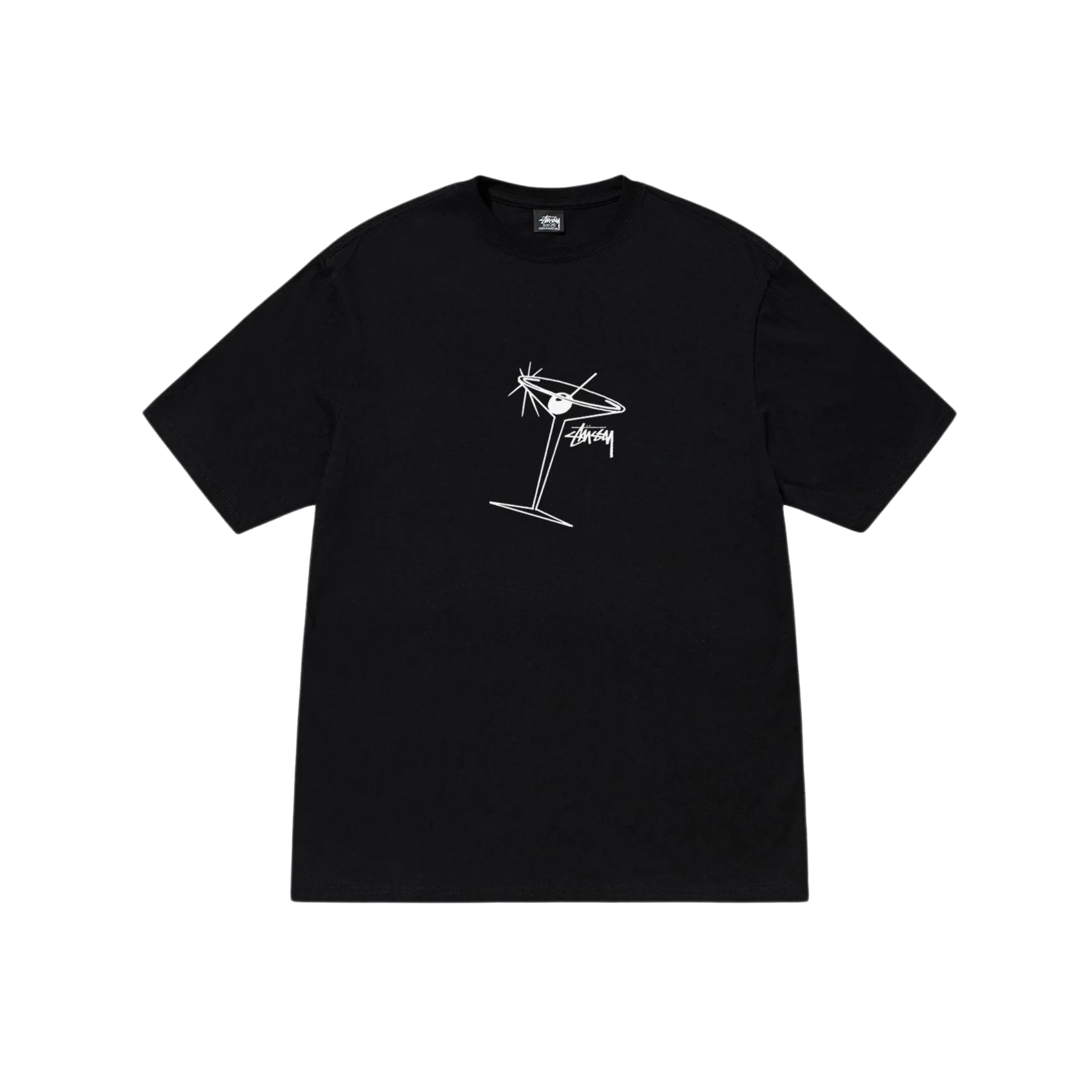 Stussy Martini Tee Black