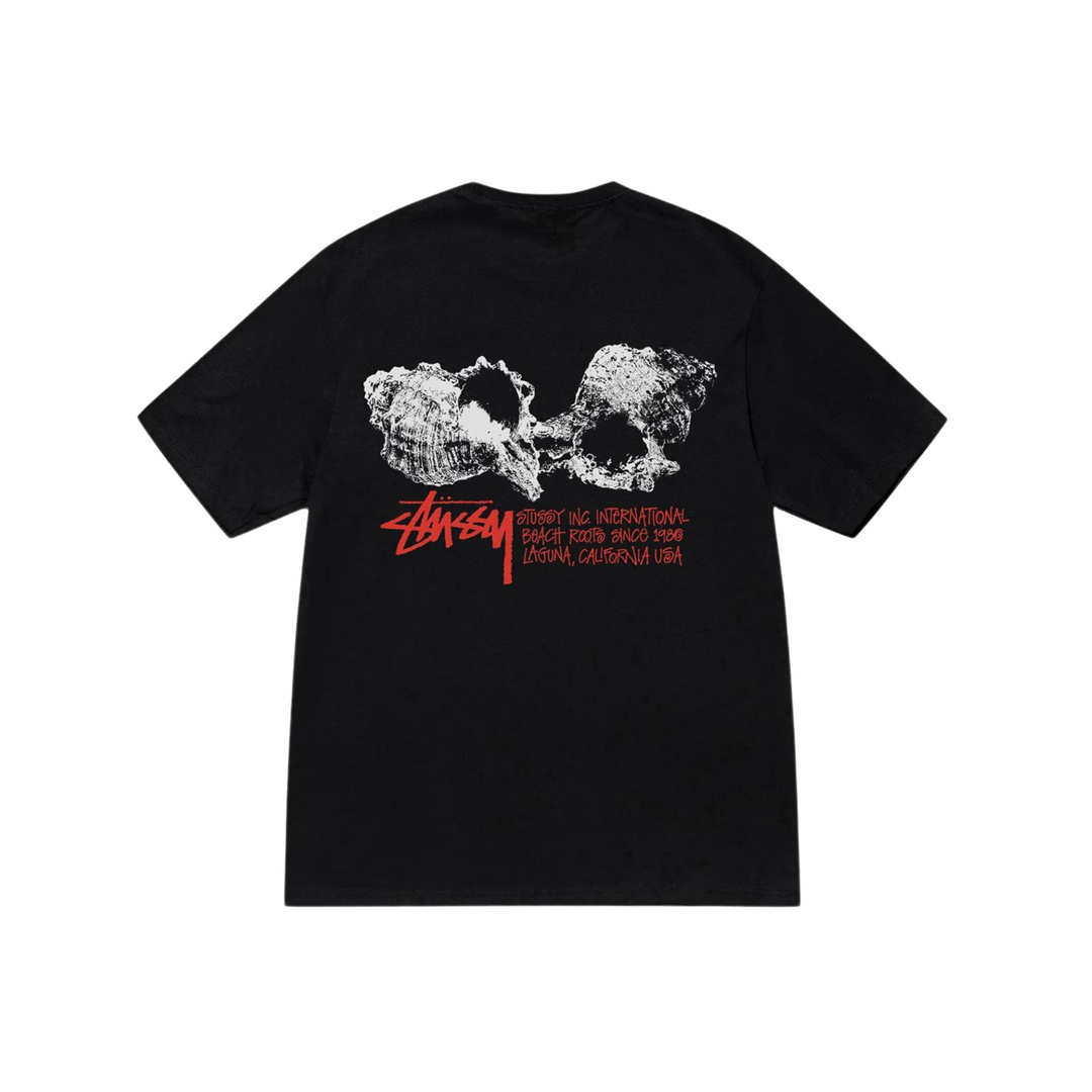 Stussy Shells Tee Black