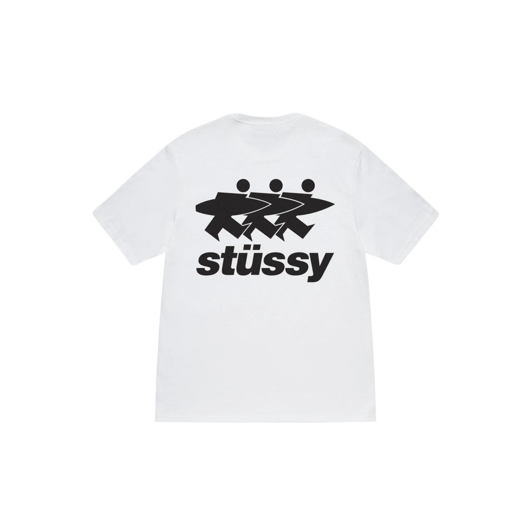 STÜSSY Surfwalk Tee White