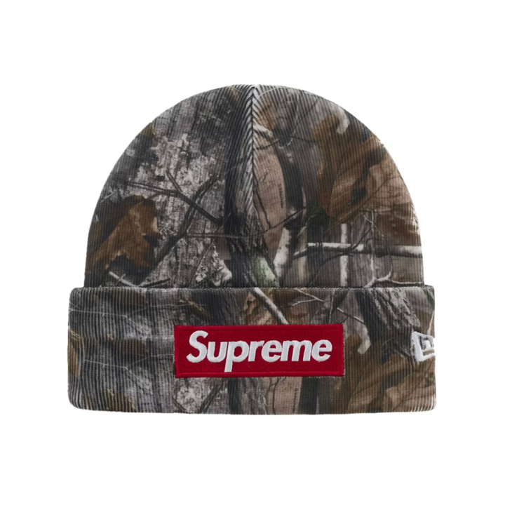 Supreme New Era Box Logo Beanie FW25 Realtree AP Camo czapka N-Hype.