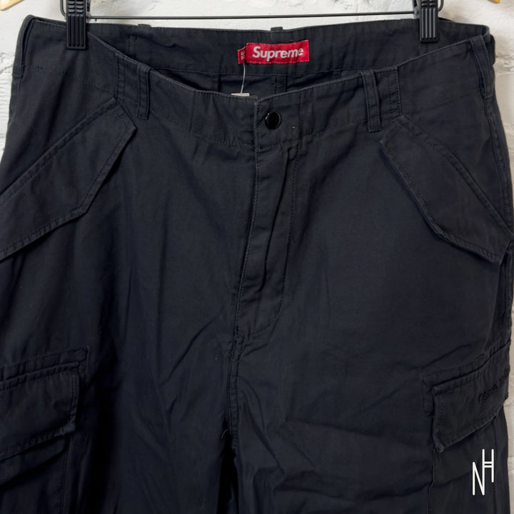 Supreme Aphex Twin Alpha Industries Cargo Pant Black spodnie męskie N-Hype