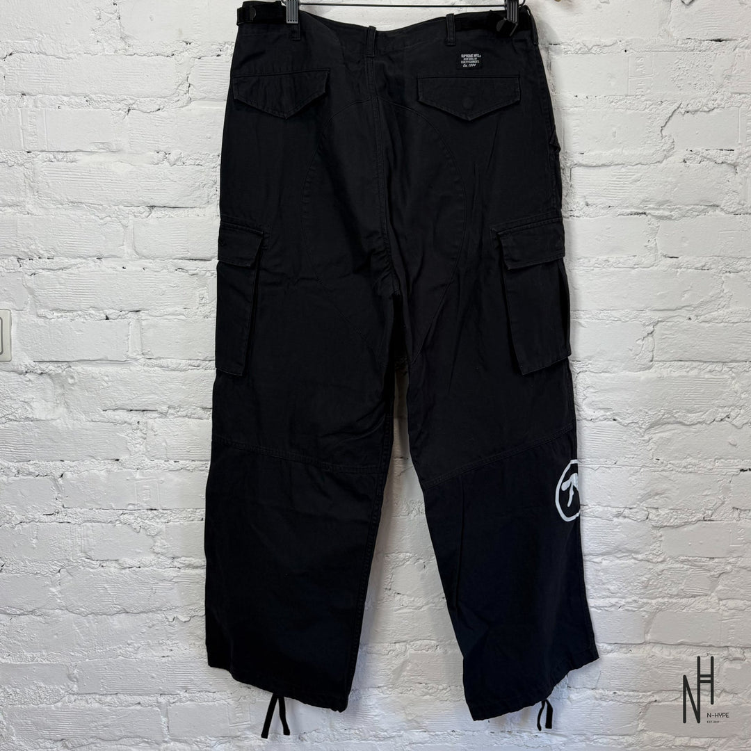 Supreme Aphex Twin Alpha Industries Cargo Pant Black spodnie męskie N-Hype.