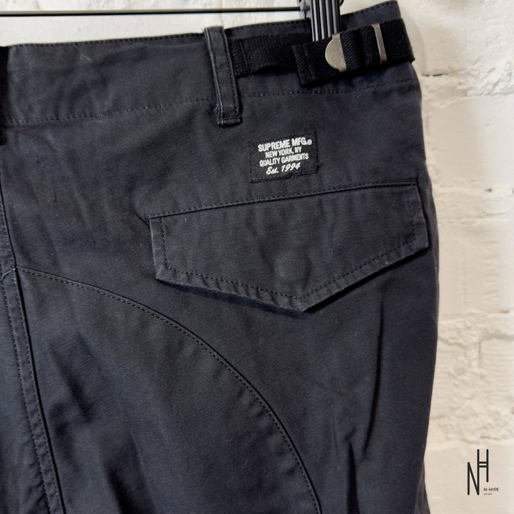 Supreme Aphex Twin Alpha Industries Cargo Pant Black N-Hype streetwear spodnie.