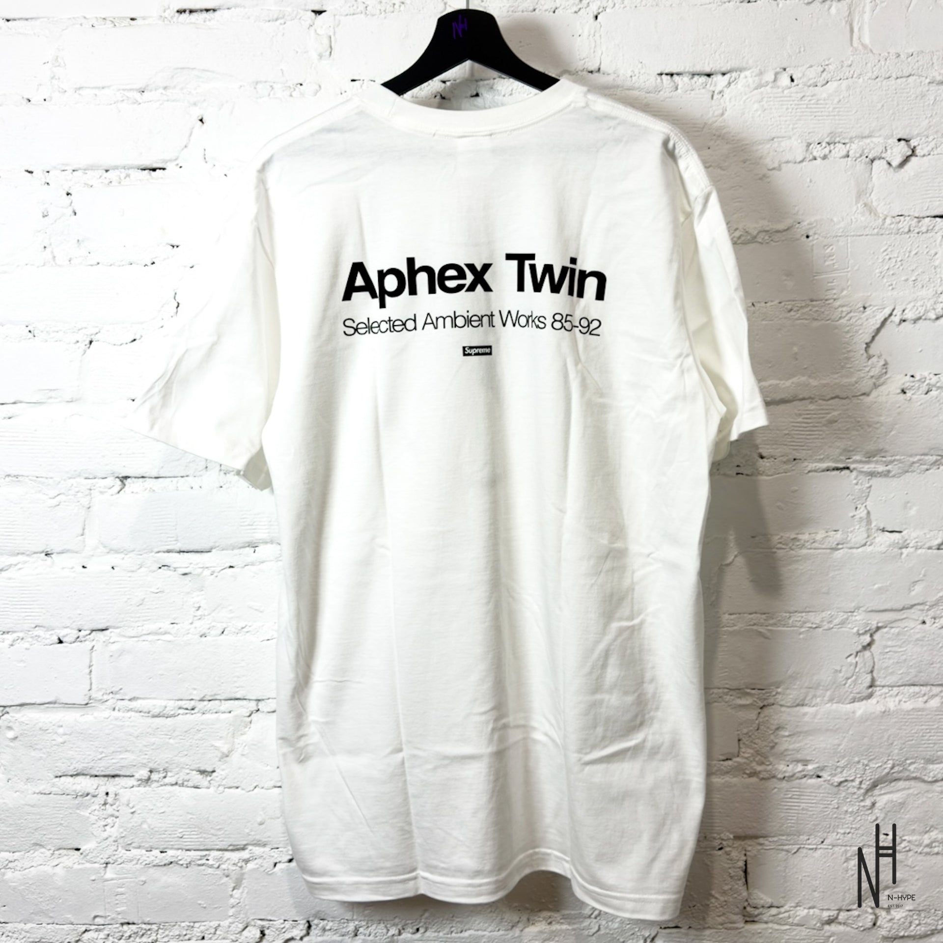 Supreme Aphex Twin Ambient Works Tee White | N-Hype