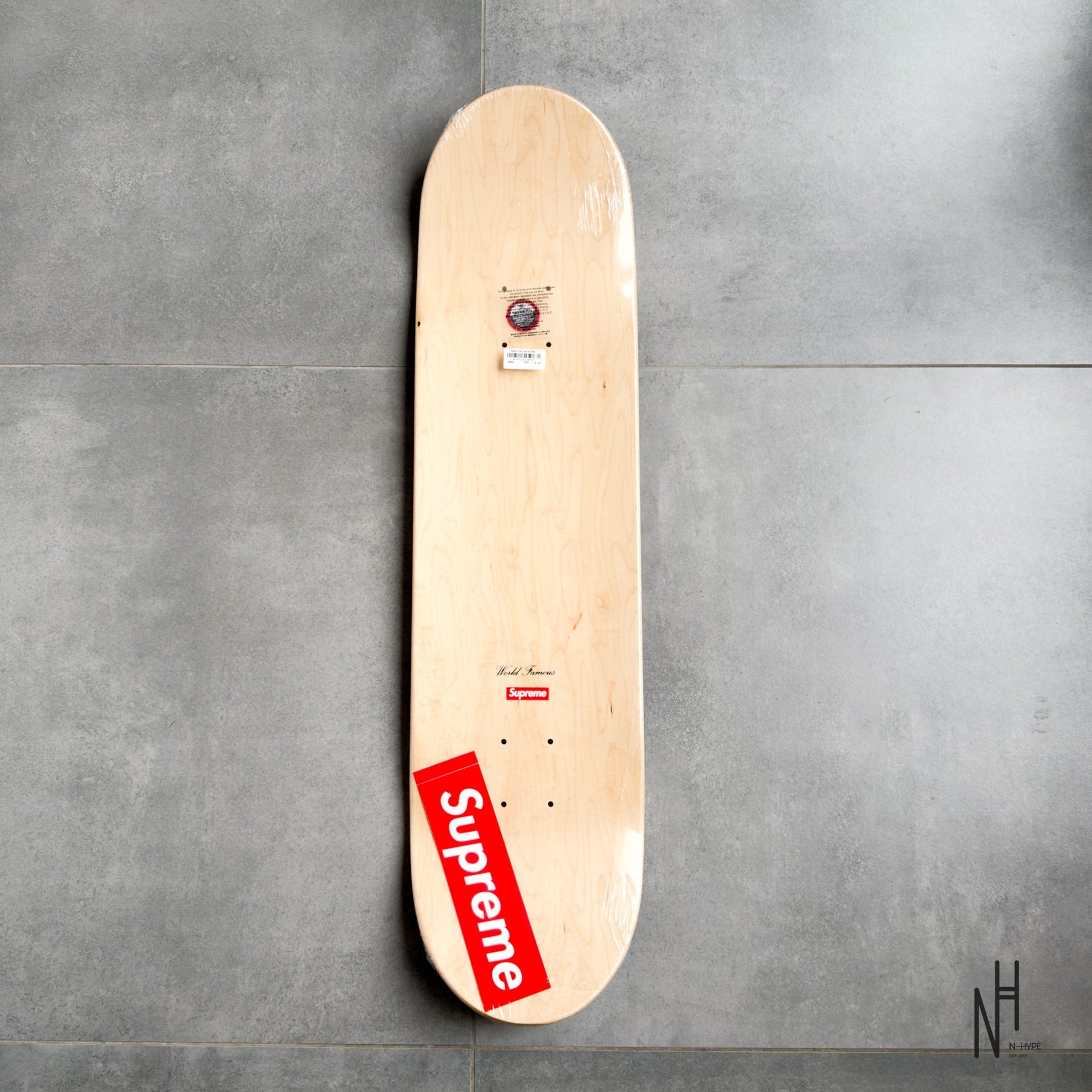 Supreme Arabic Logo Skateboard Deck Black | N-HYPE – N-Hype