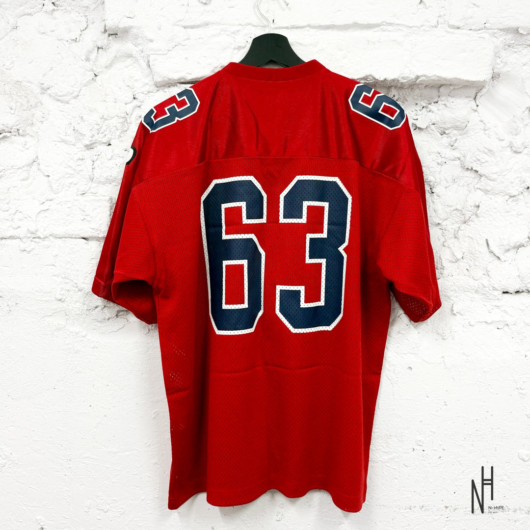Supreme Bones Football Jersey Red - zdjęcie 2 - N-Hype