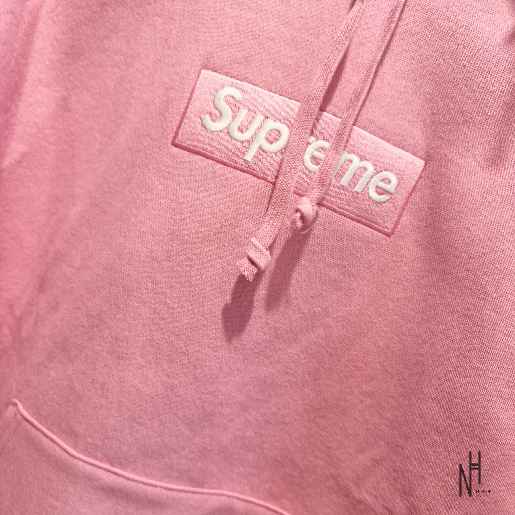 Supreme Box Logo Hooded Sweatshirt Sweatshirt (FW24) Pink | N-Hype