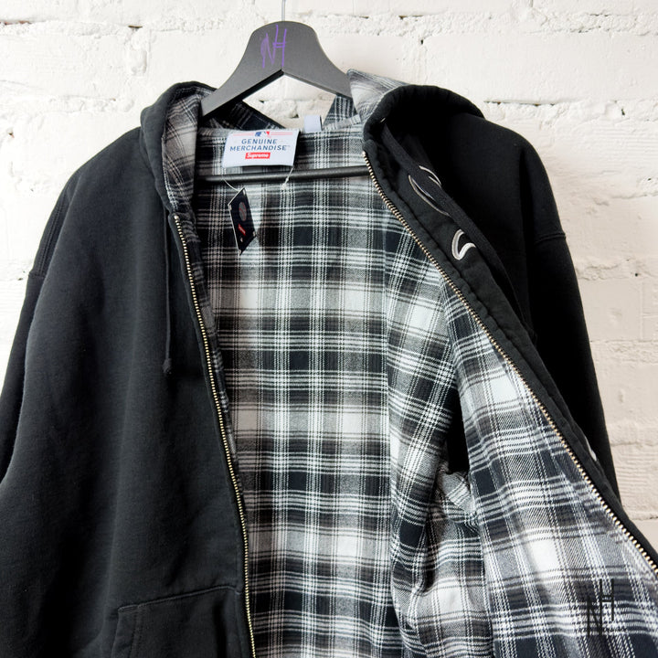 Supreme Chicago White Sox Zip Up Hooded Black sweatshirt N-Hype.