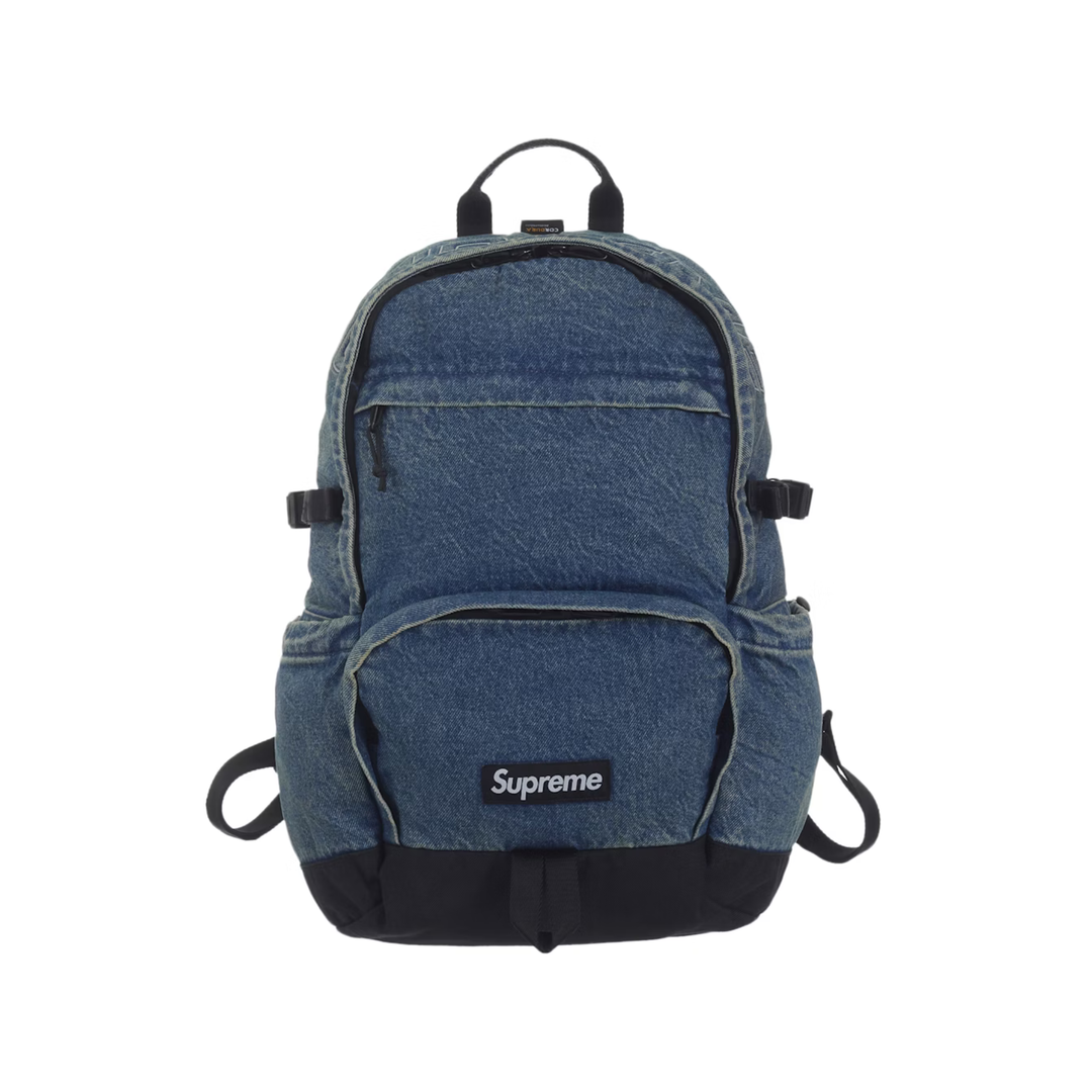Supreme Denim Backpack Washed Indigo - N-Hype