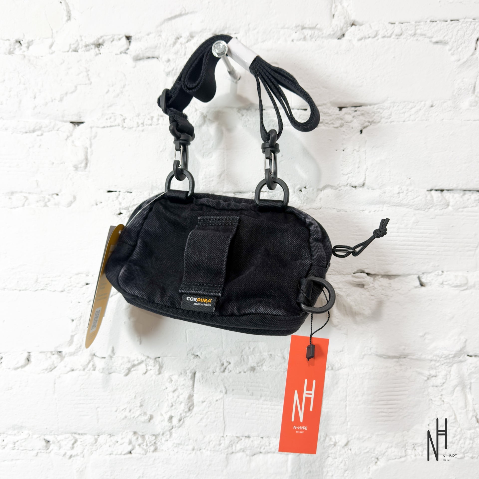 Supreme Denim Mini Shoulder Bag Black | N-Hype