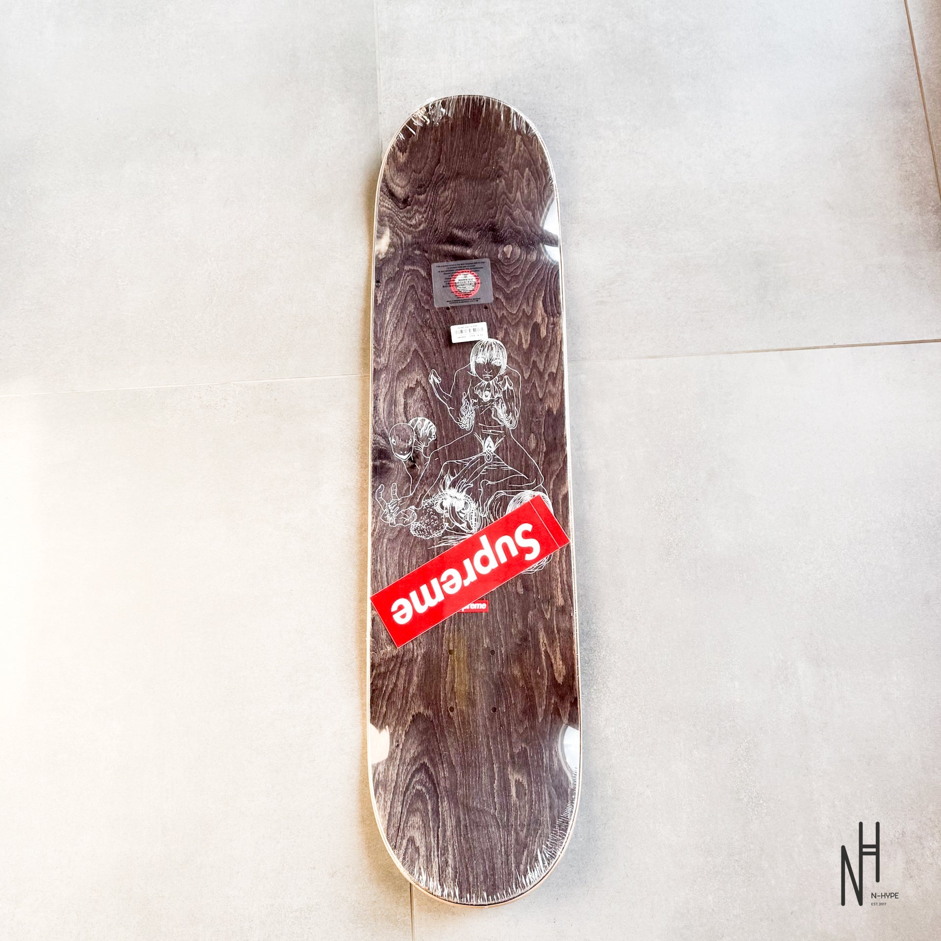 Supreme Friend Skateboard Deck Multicolor | N-Hype Supreme Friend Skateboard Deck Multicolor | N-Hype