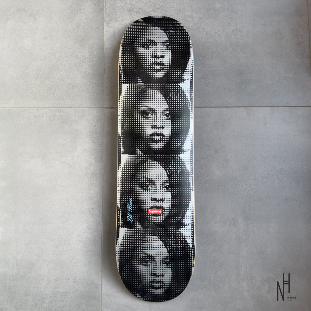 Supreme Lil Kim Skateboard Deck Silver N-Hype