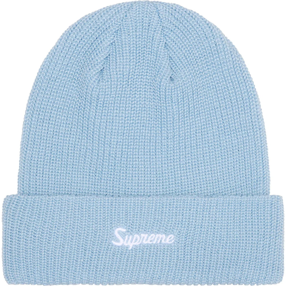 Supreme Loose Gauge Beanie Light Blue ciepła czapka wełniana N-Hype