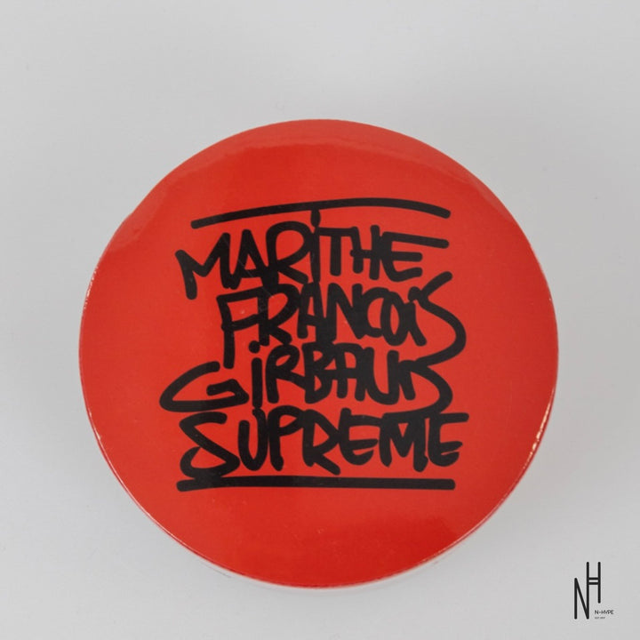 Supreme Marithé + François Girbaud Compressed Towel Red N-Hype Handtuch Rot