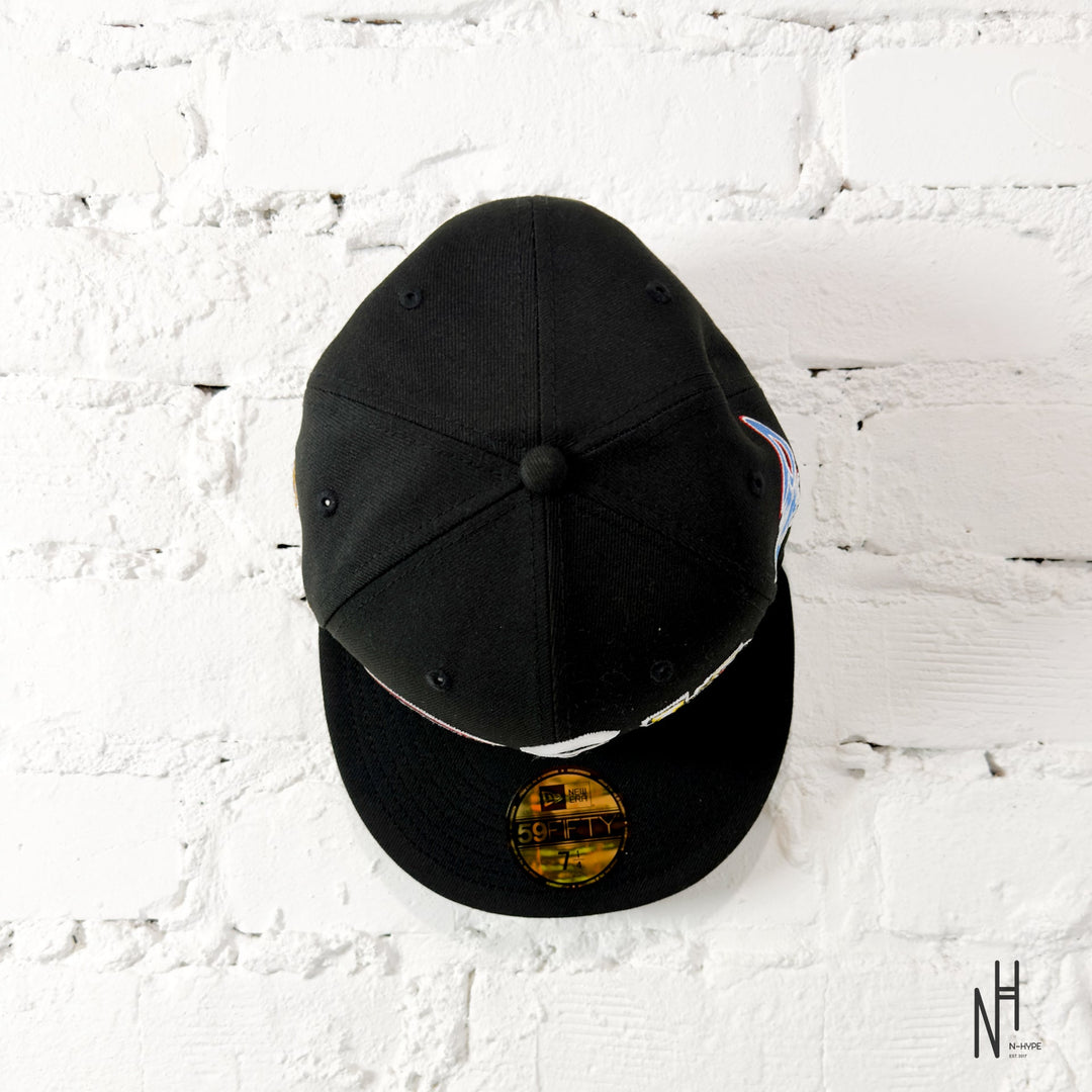 Supreme Mascots S Logo New Era 59Fifty Fitted Cap Black - zdjęcie 2 - N-Hype