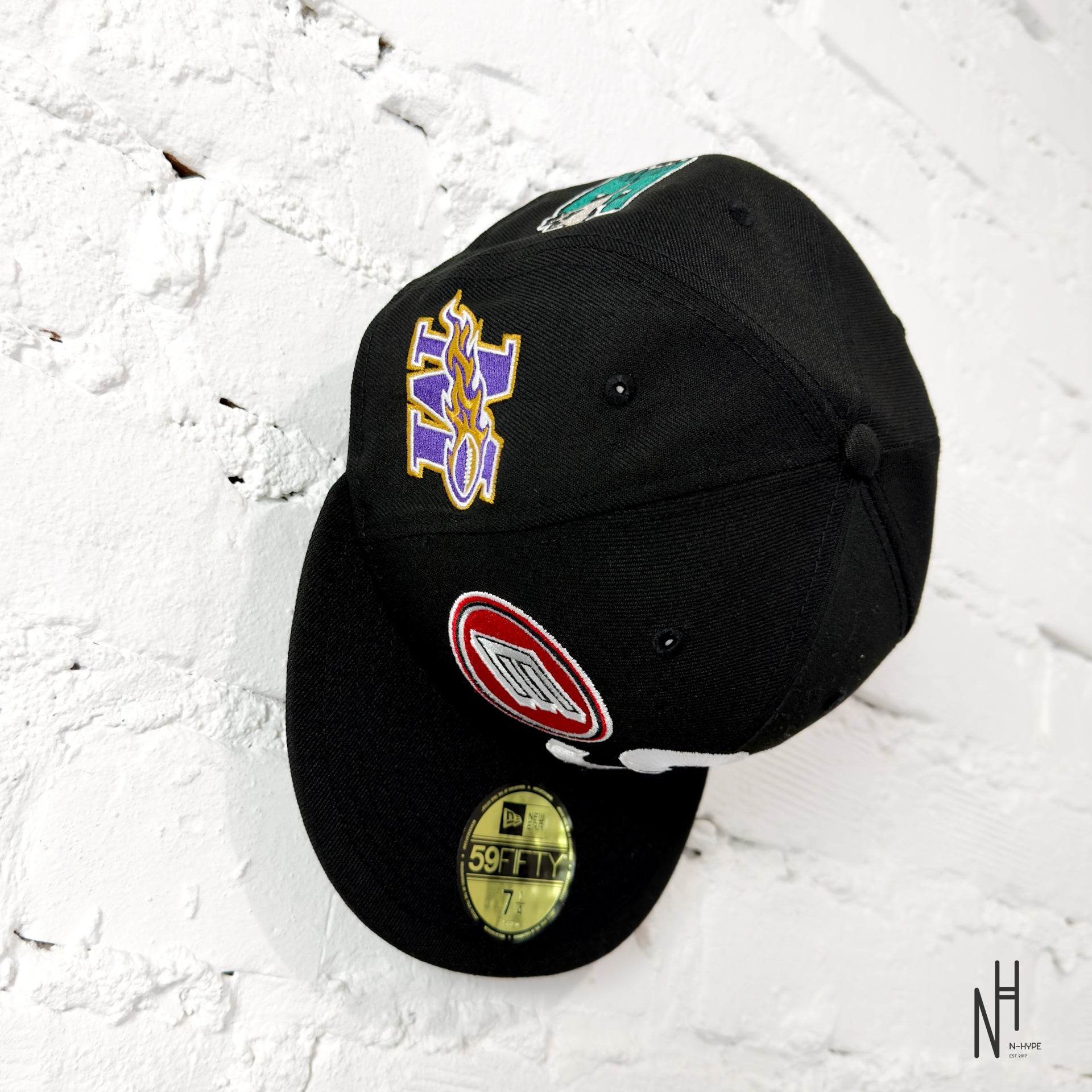 Supreme Mascots S Logo New Era 59Fifty Fitted Cap Black | N-Hype