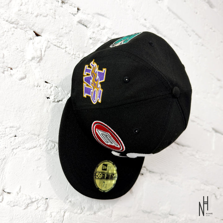 Supreme Mascots S Logo New Era 59Fifty Fitted Cap Black - zdjęcie 3 - N-Hype