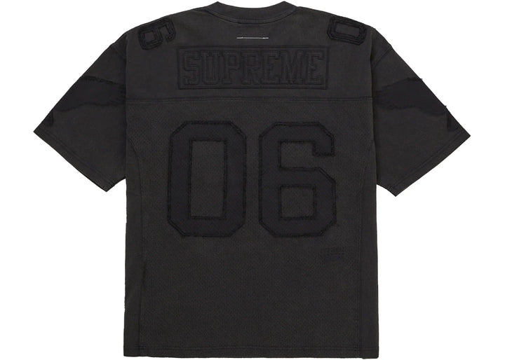 Supreme MM6 Maison Margiela Cotton Football Jersey Black - Czarny - N-Hype