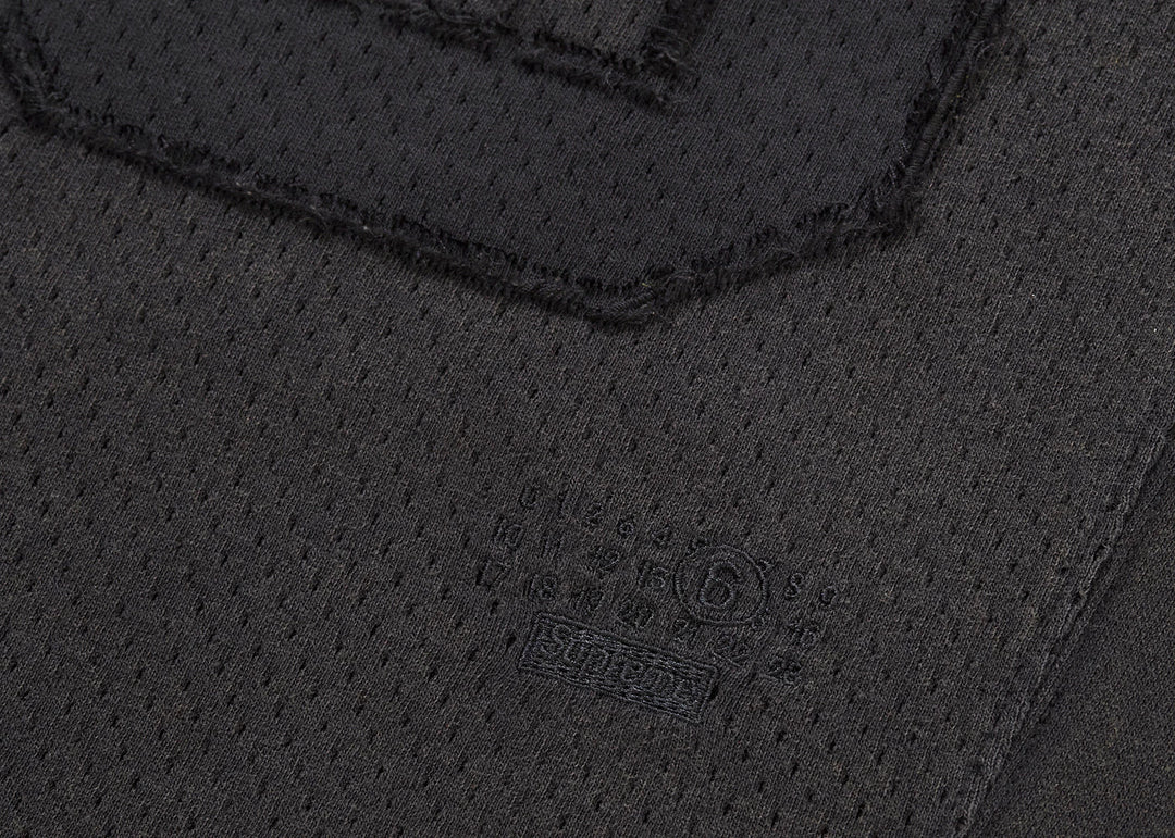 Supreme MM6 Maison Margiela Cotton Football Jersey Black - Czarny - N-Hype