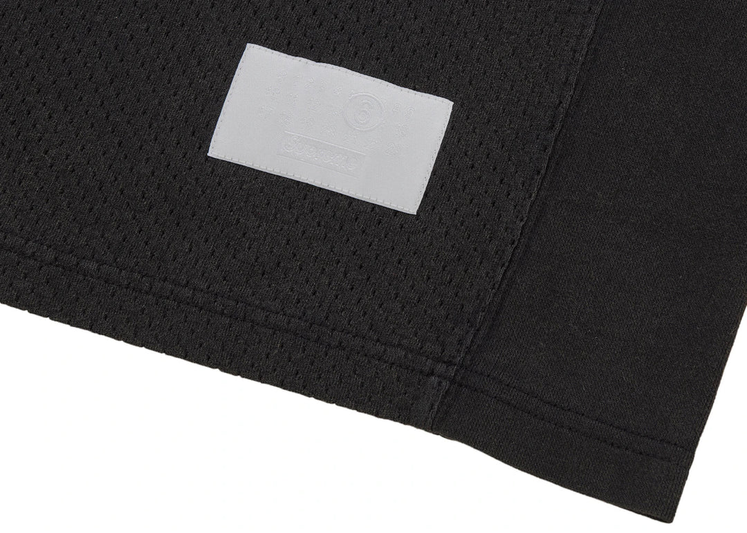 Supreme MM6 Maison Margiela Cotton Football Jersey Black - Czarny - N-Hype