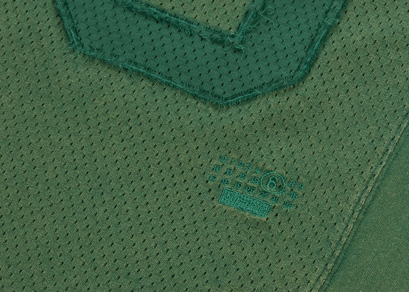 Supreme MM6 Maison Margiela Cotton Football Jersey Green | N-Hype