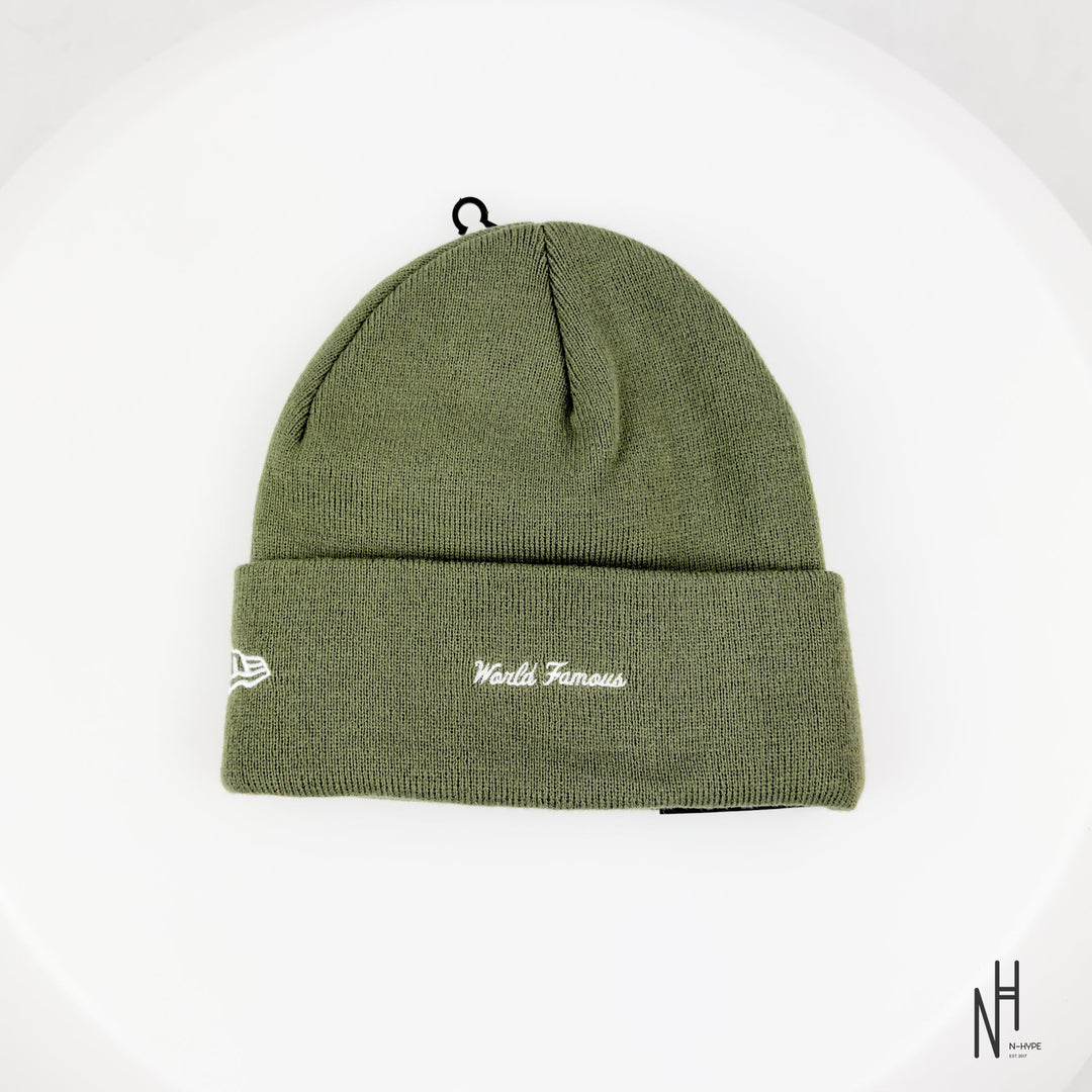 Supreme New Era Box Logo Beanie FW25 Light Olive czapka N-Hype