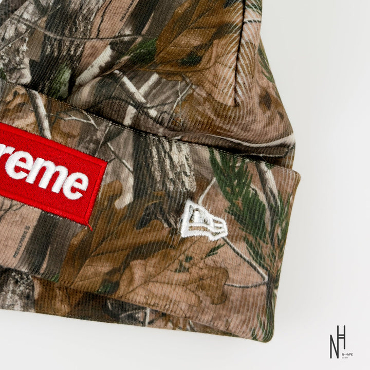 Supreme New Era Box Logo Beanie FW25 Realtree AP Camo czapka N-Hype