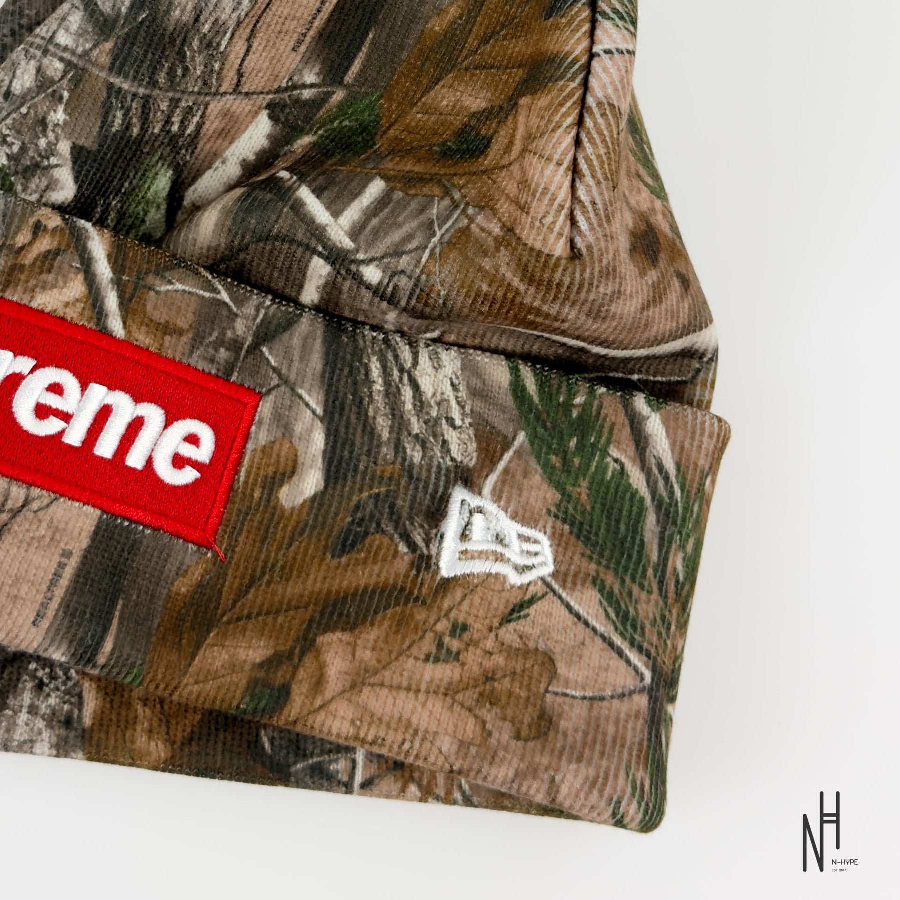 Czapka Supreme New Era Box Logo Beanie (FW25) Realtree AP Camo | N