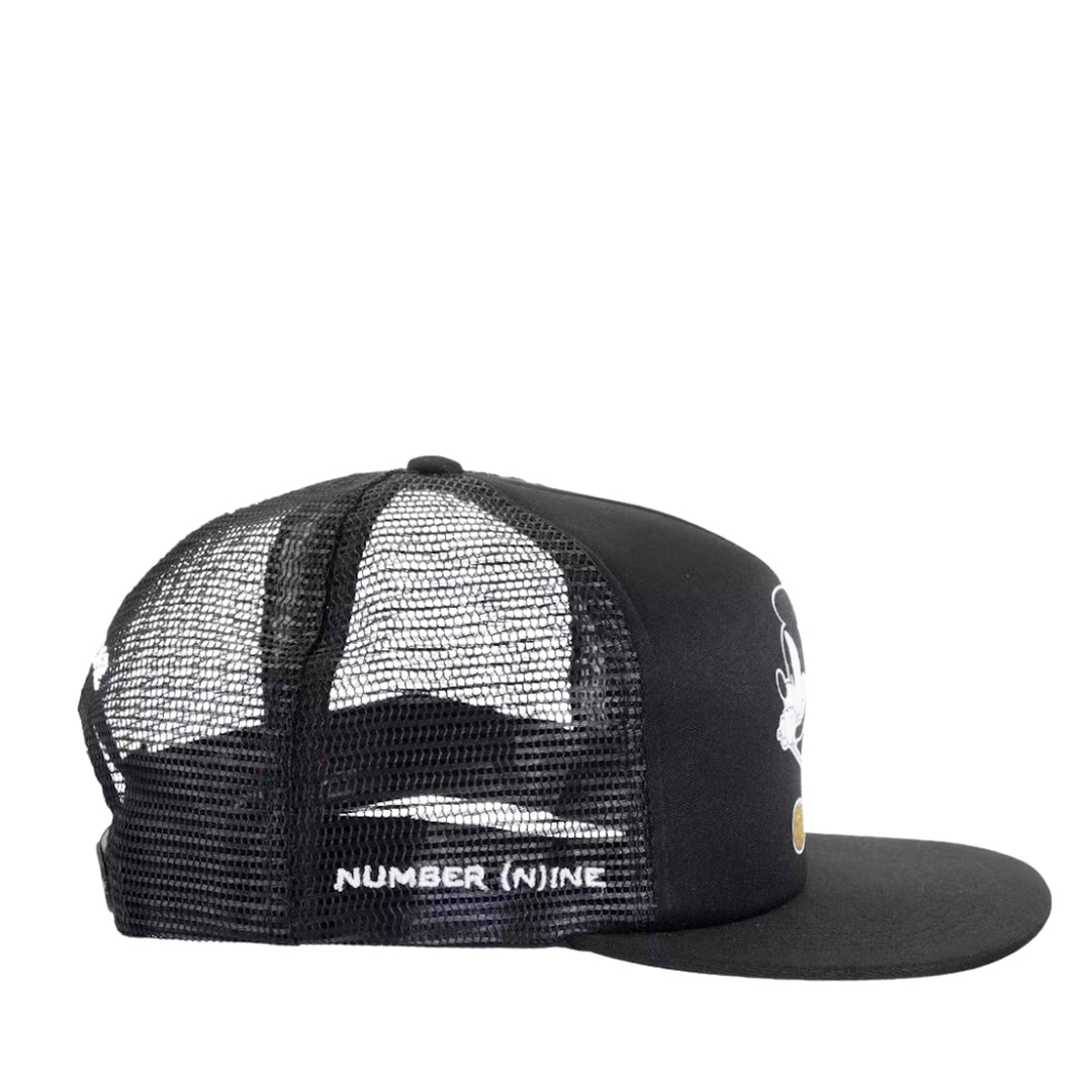 Supreme Number (N)ine Mickey Mesh Back 5-Panel Black cap N-Hype.