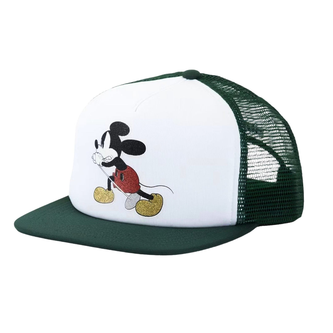 Supreme Number (N)ine Mickey Mesh Back 5-Panel Green cap N-Hype