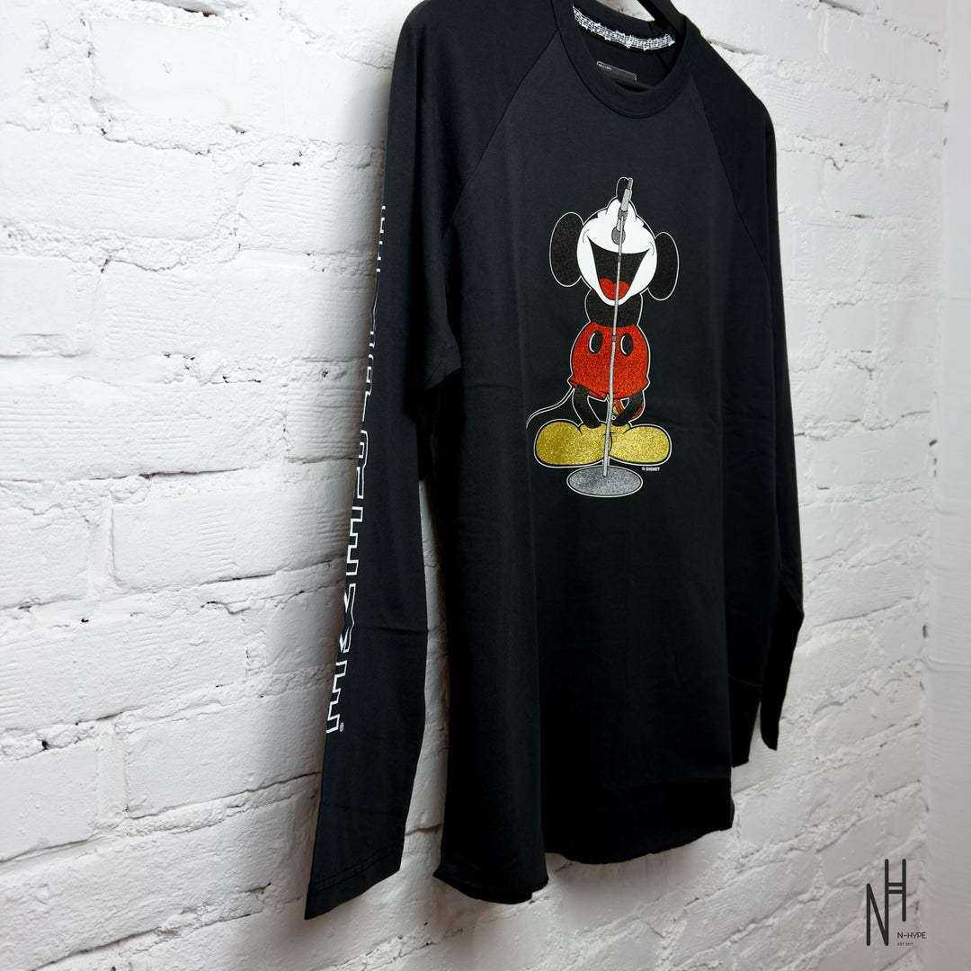 Supreme Number (N)ine Mickey Raglan L/S Top Black koszulka męska N-Hype