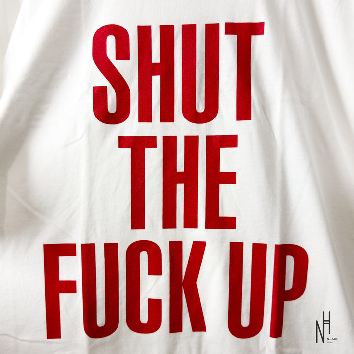 Supreme Number (N)ine Shut Up Tee White - zdjęcie 2 - N-Hype