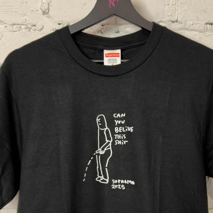 Supreme Piss Tee koszulka męska czarna N-Hype